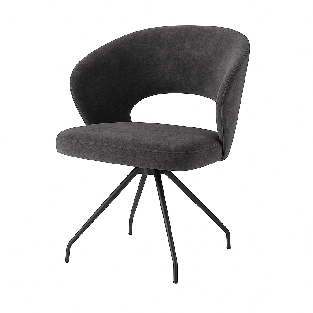 Scaun catifea MARO | model ROSE