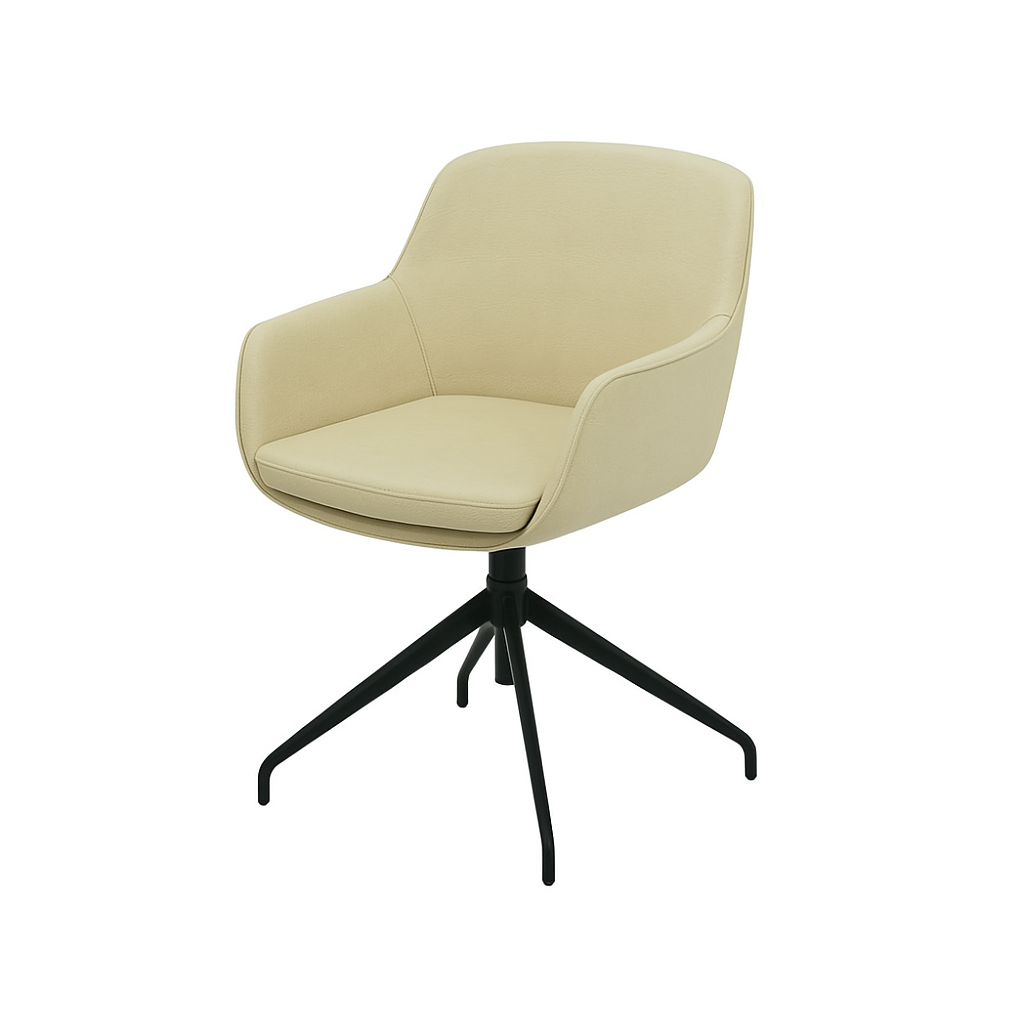 Scaun piele VERDE | model FEBE