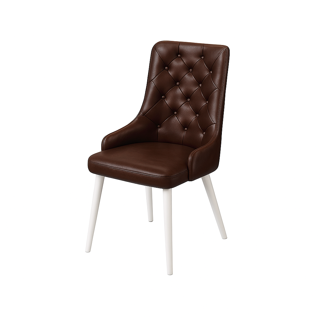 Scaun piele BEJ | model TAO