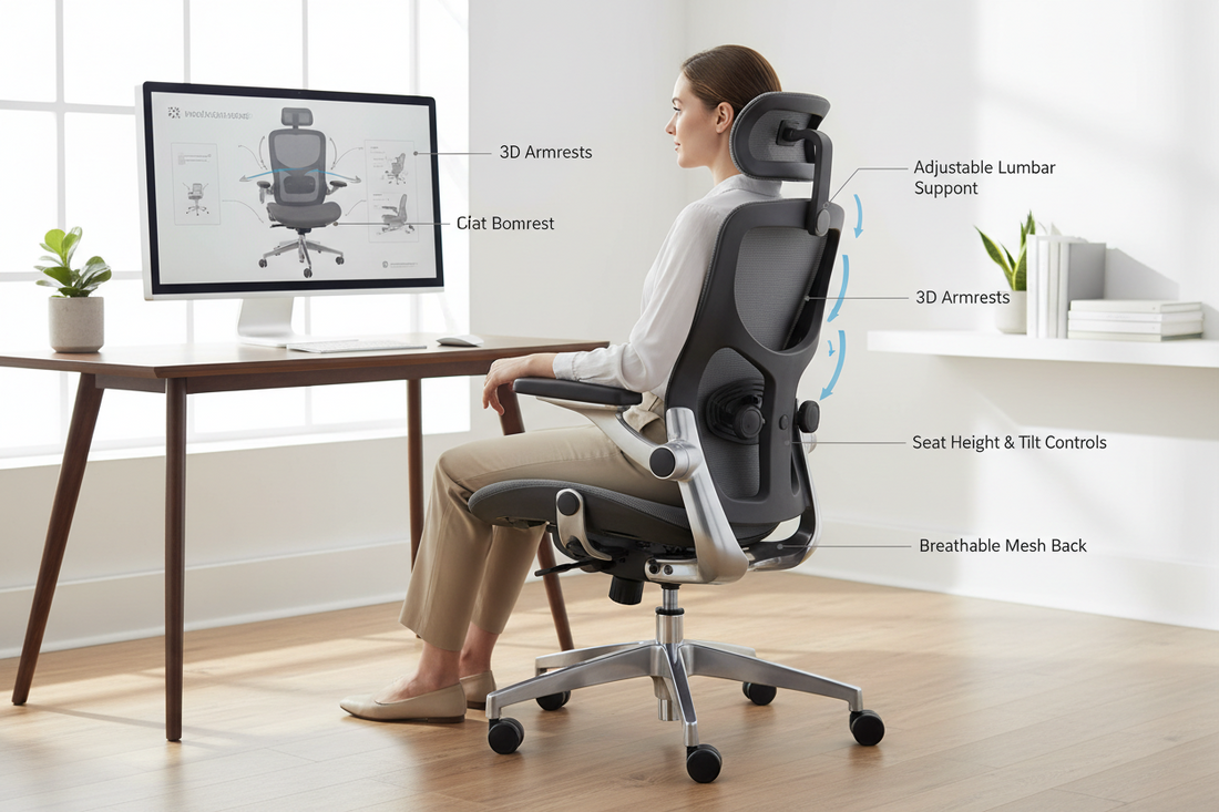 Cum alegi un scaun ergonomic pentru birou