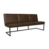 Bancheta piele  FLEET culoare TAUPE