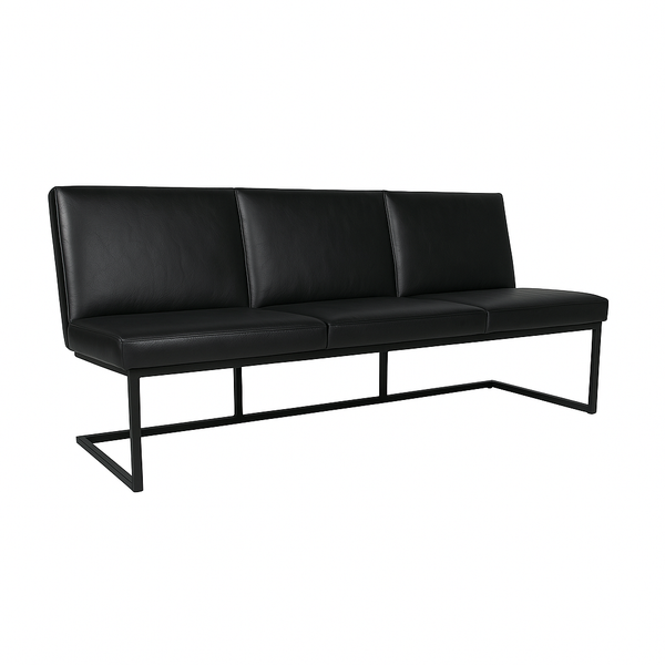 Bancheta piele  FLEET culoare TAUPE