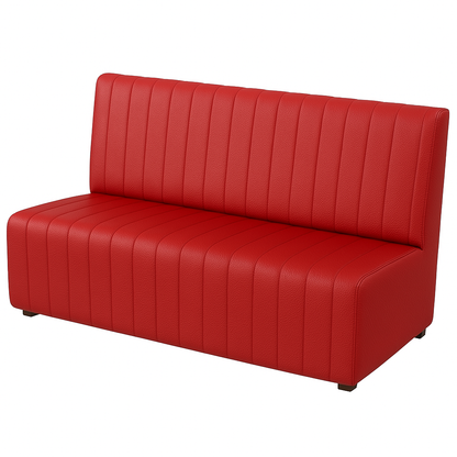 Bancheta piele LUIGI culoare ROSU