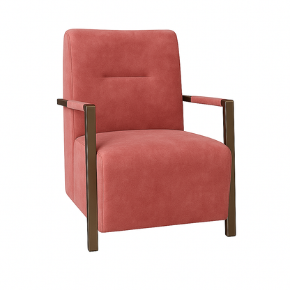 Fotoliu catifea ROZ | model COMO