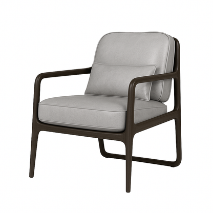 Fotoliu piele GRI | model EMBERTO