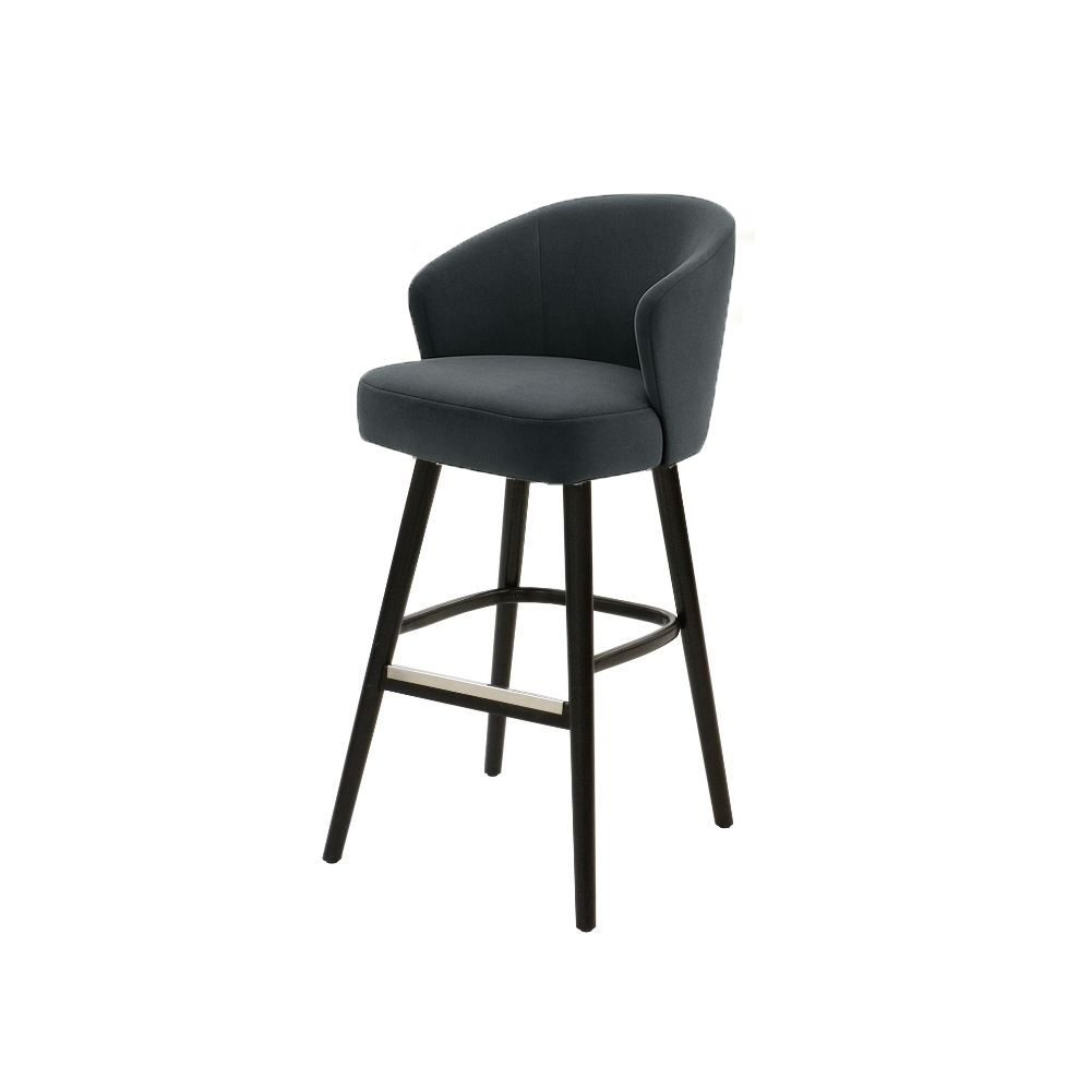 Scaun bar catifea | model BRUNO