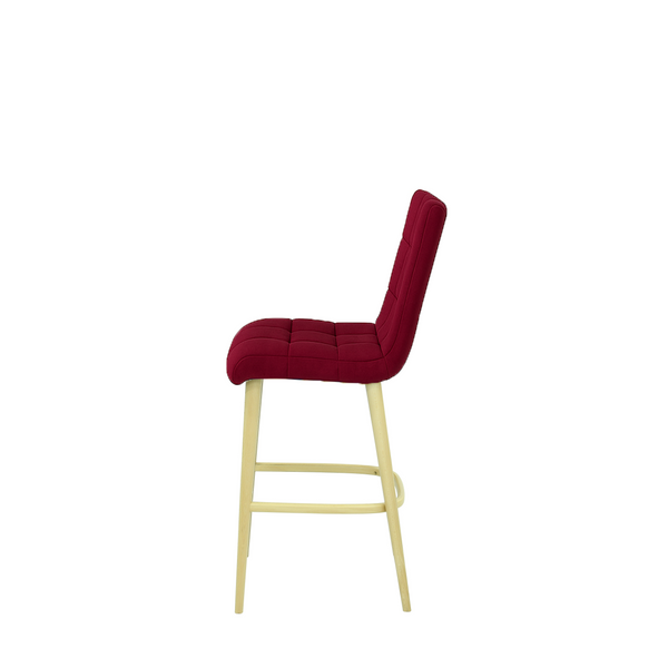 Scaun bar catifea | model LUXY