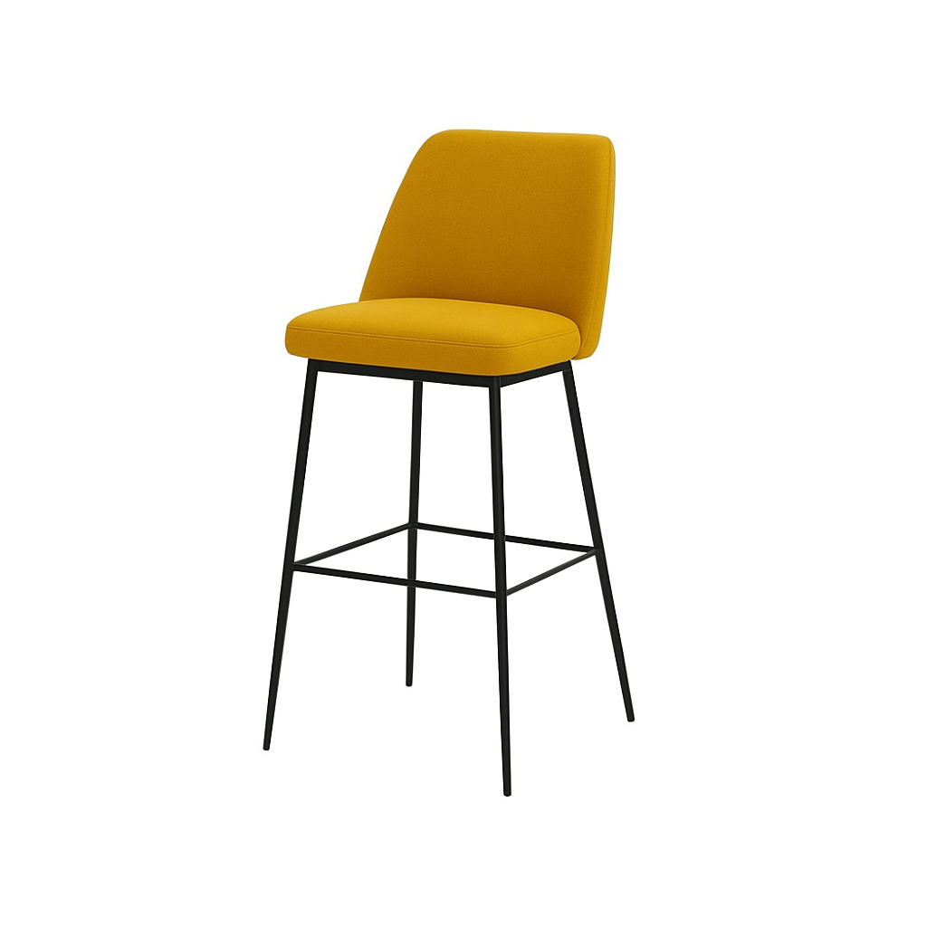 Scaun bar catifea | model SOLO