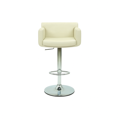 Scaun insula piele naturala BEJ | model IDA