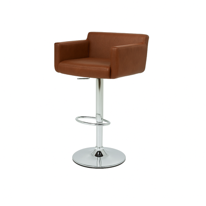 Scaun insula piele naturala BEJ | model IDA