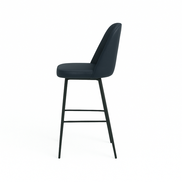 Scaun bar piele naturala BEJ | model FOX