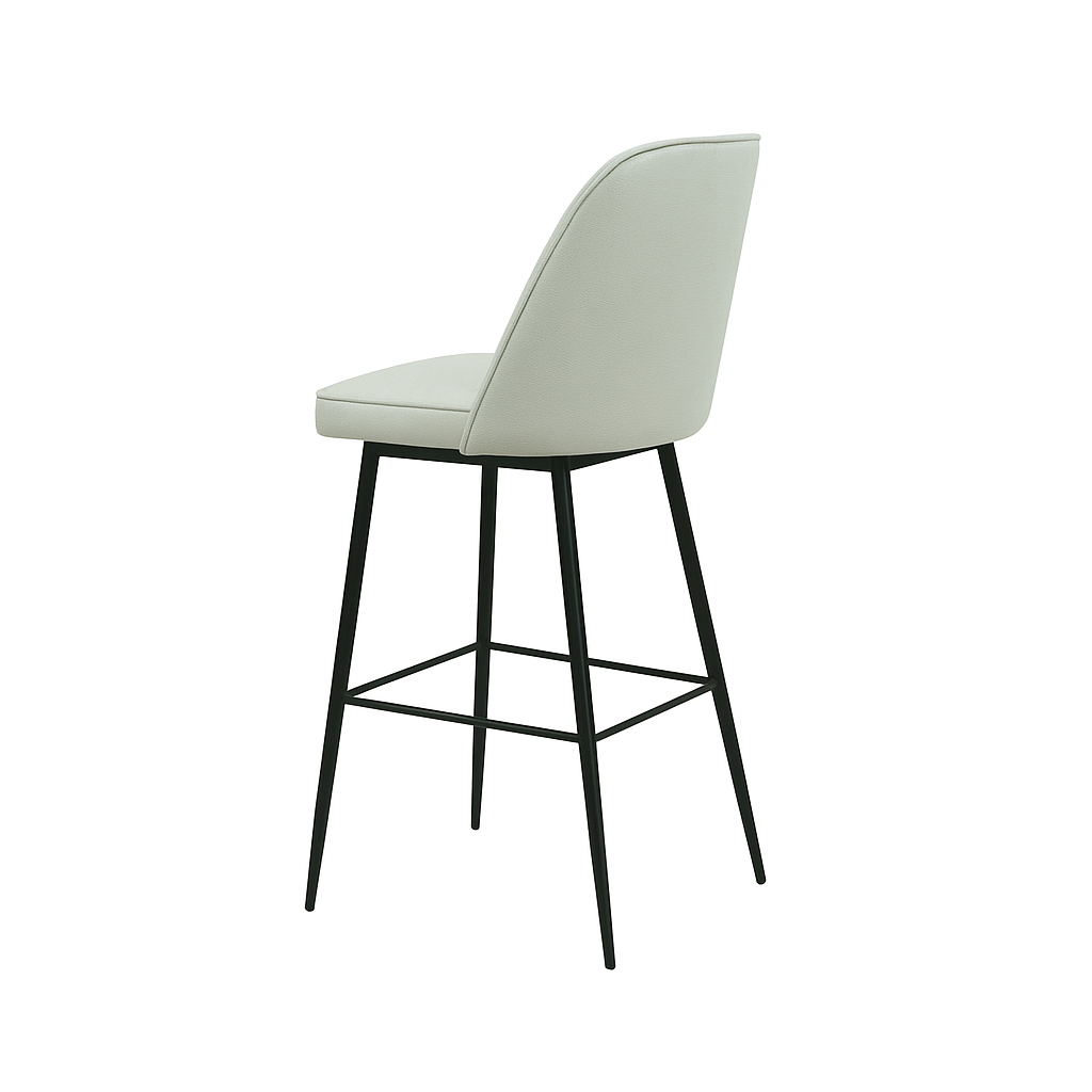 Scaun bar piele naturala ALBA | model FOX