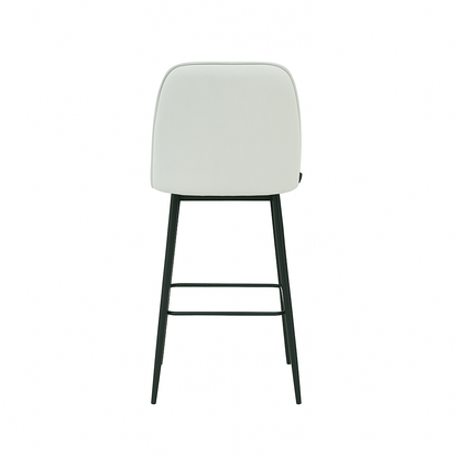 Scaun bar piele naturala GALBENA | model FOX