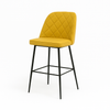 Scaun bar piele naturala BEJ | model FOX