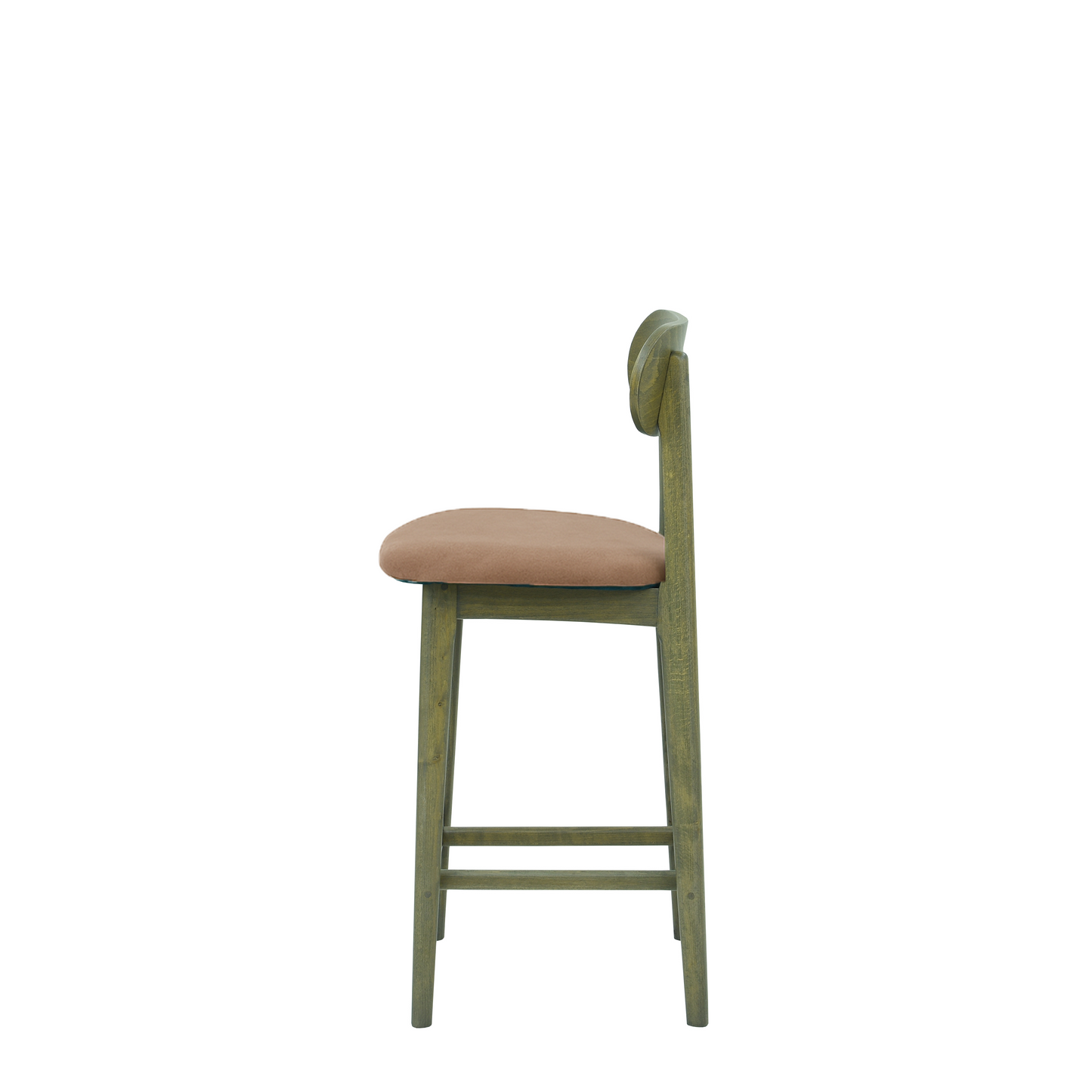 Scaun bar catifea GALBENA | model CLEO