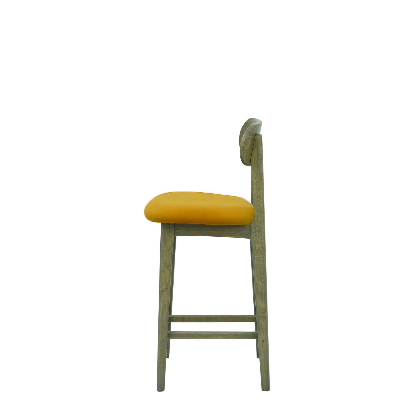 Scaun bar catifea ROZ | model CLEO