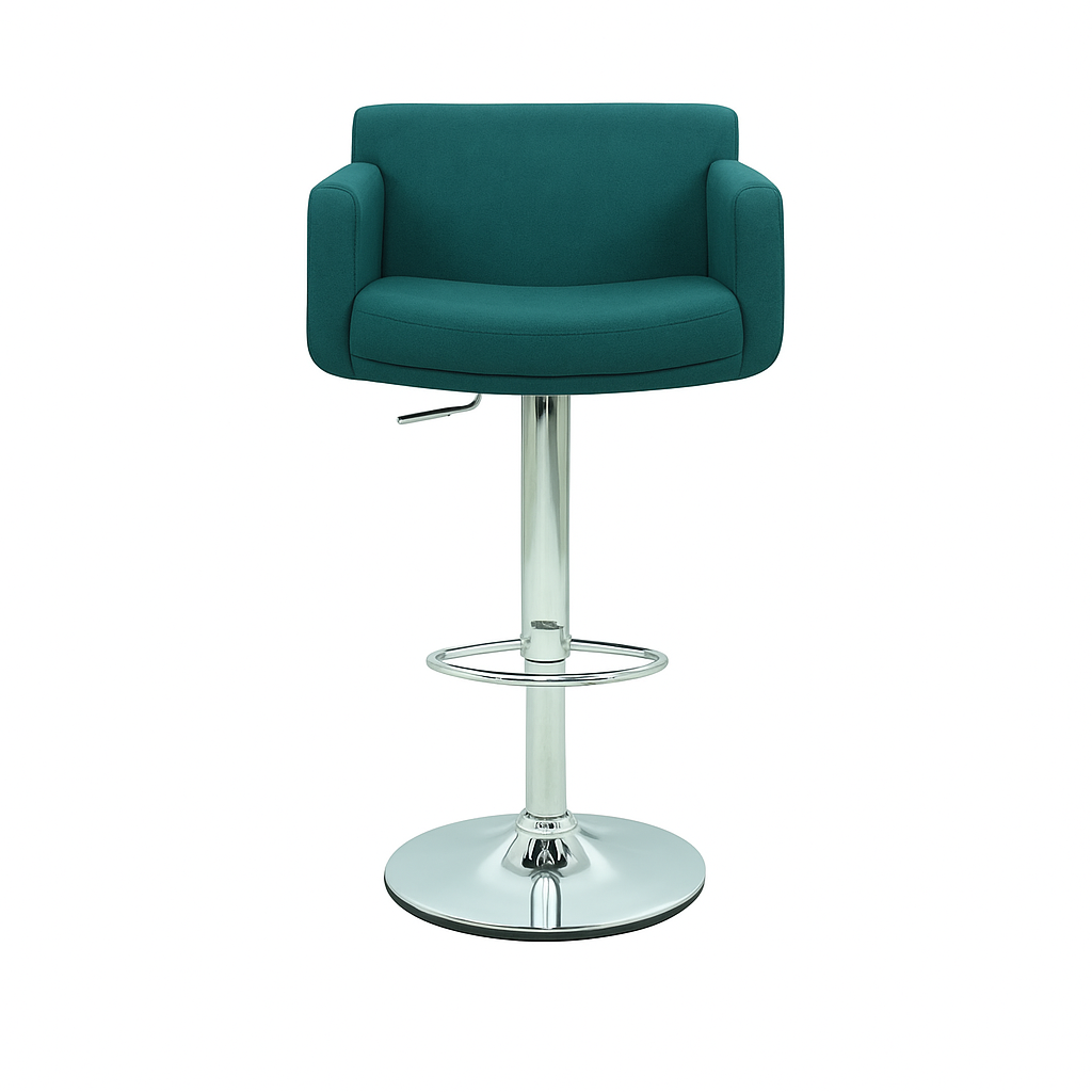 Scaun bar catifea ALBASTRA | model IDA