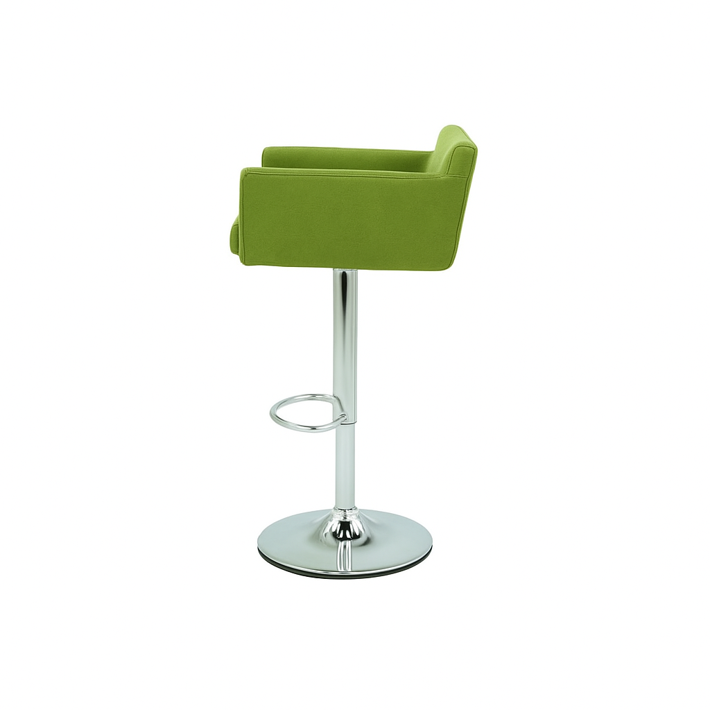 Scaun bar catifea VERDE | model IDA