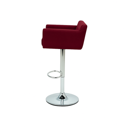 Scaun bar catifea ALBASTRA | model IDA