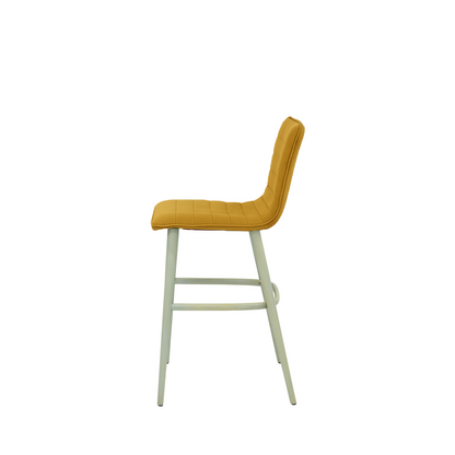 Scaun bar catifea BEJ | model NIZZIE