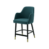 Scaun bar catifea GALBENA | model PINO X
