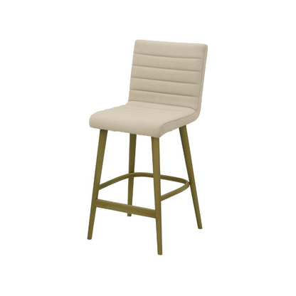 Scaun insula catifea GALBENA | model RIGA