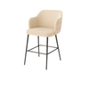 Scaun bar catifea BEJ | model TEONA