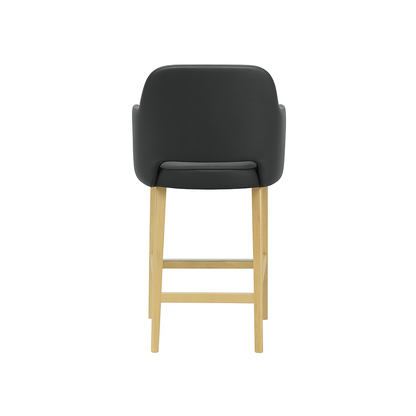 Scaun bar piele ALBA | model APRIL