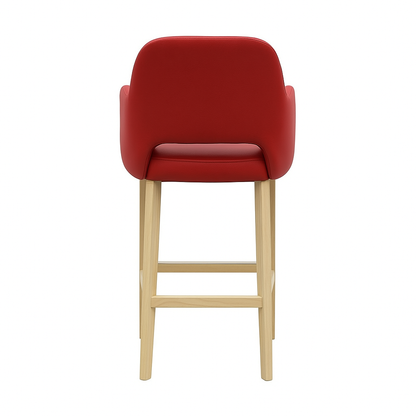 Scaun bar piele ROSIE | model APRIL