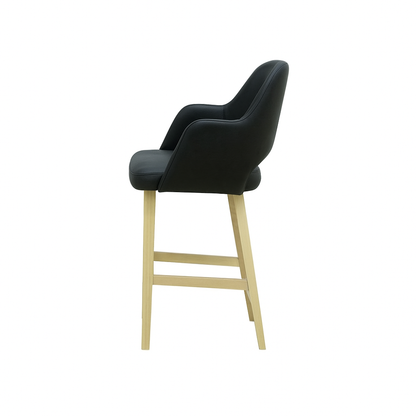 Scaun bar piele ROSIE | model APRIL