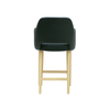 Scaun bar piele naturala BEJ | model APRIL