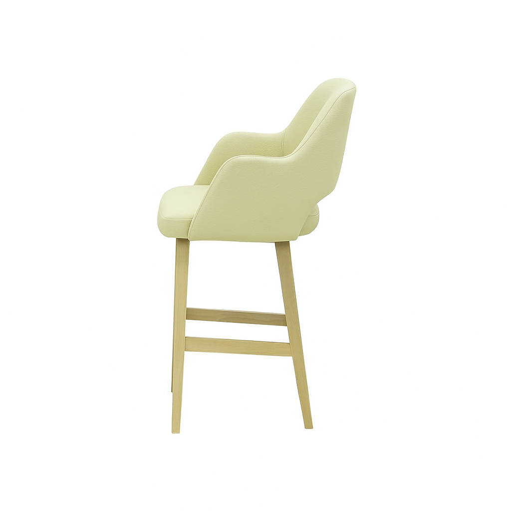 Scaun bar piele ALBA | model APRIL