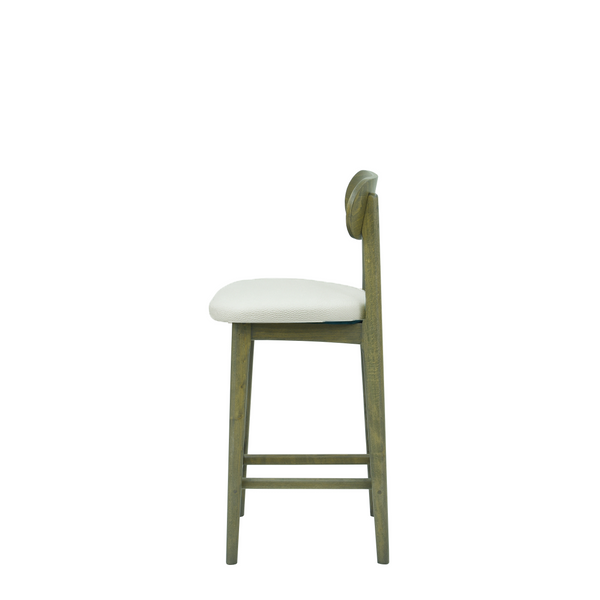 Scaun bar piele GALBENA | model CLEO