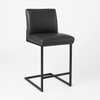 Scaun bar piele GRI | model FLEET NA