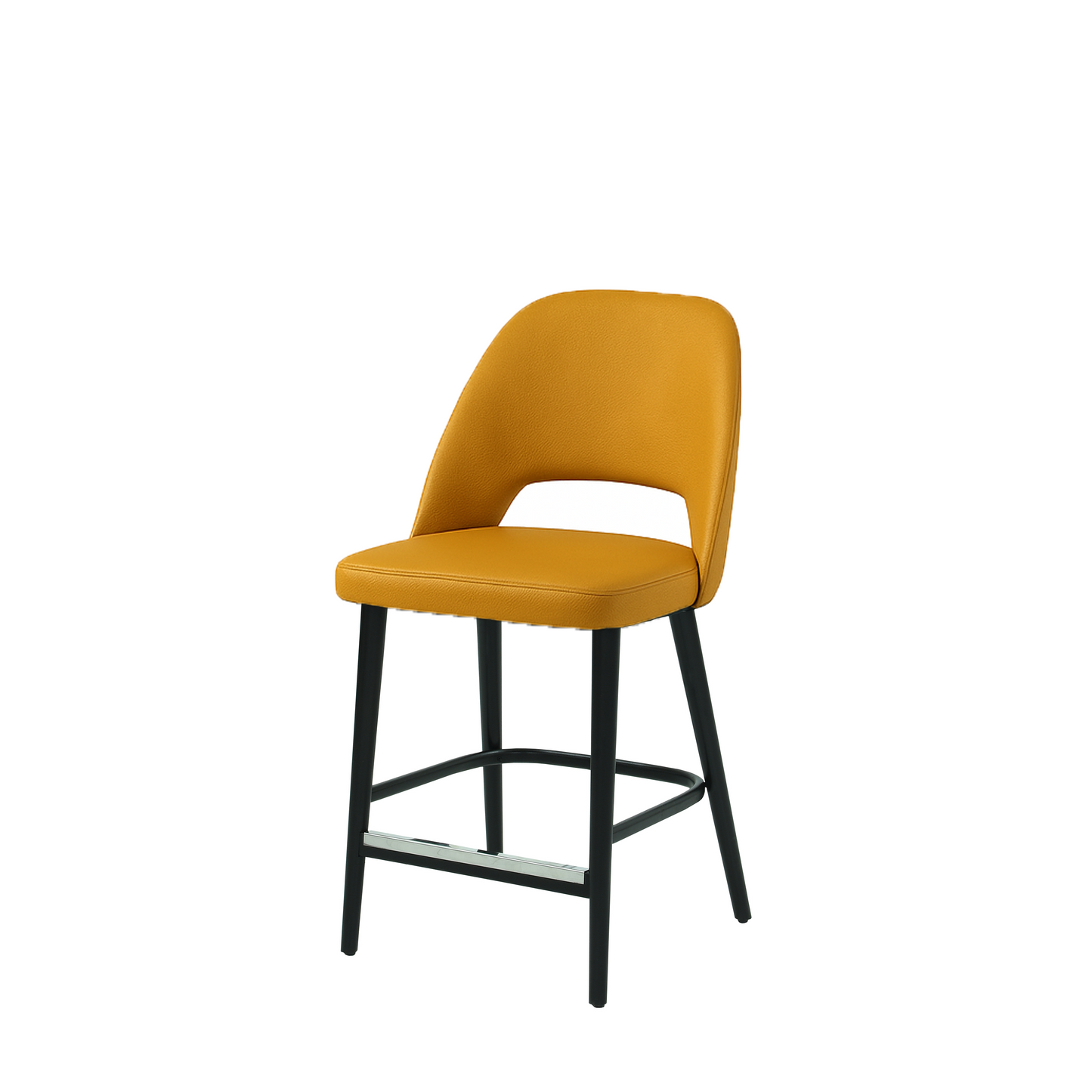 Scaun bar piele ALBASTRA | model GABE