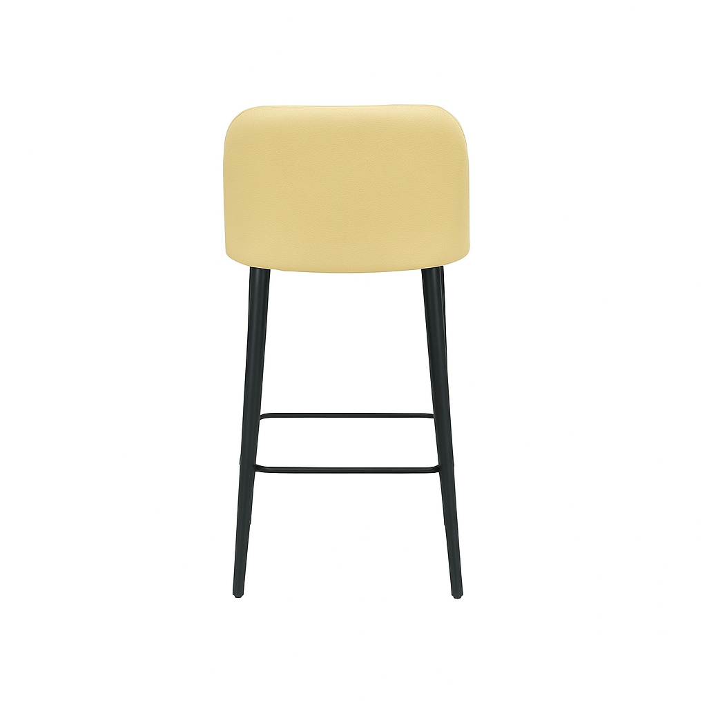 Scaun bar piele BEJ | model IVA
