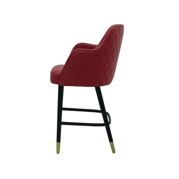 Scaun bar piele BEJ | model PINO X