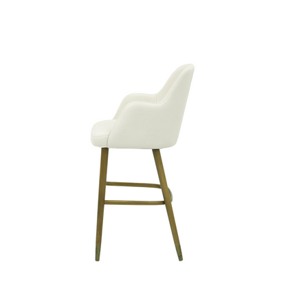 Scaun bar piele BORDO | model PINO