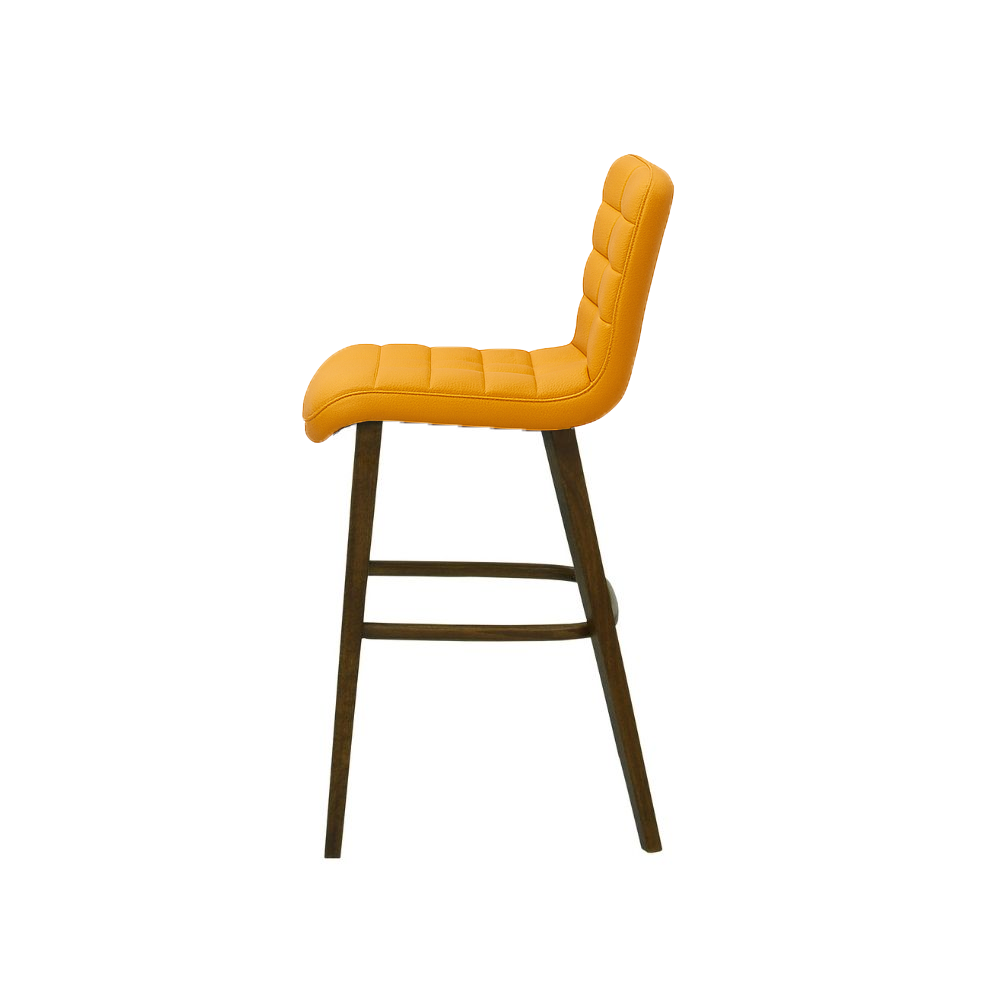 Scaun bar piele naturala ALBA | model RIGA