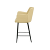 Scaun bar piele BEJ | model SIGMA