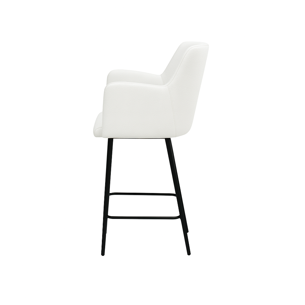 Scaun bar piele ALBASTRA | model SIGMA