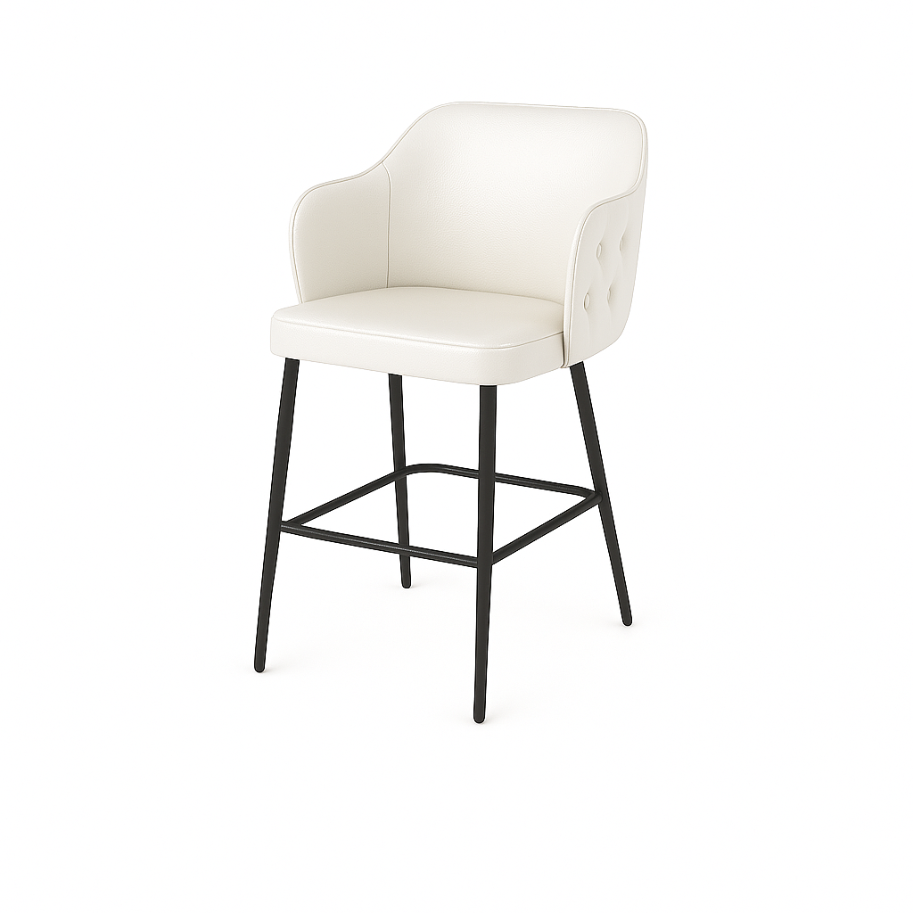 Scaun bar piele BORDO | model TEONA