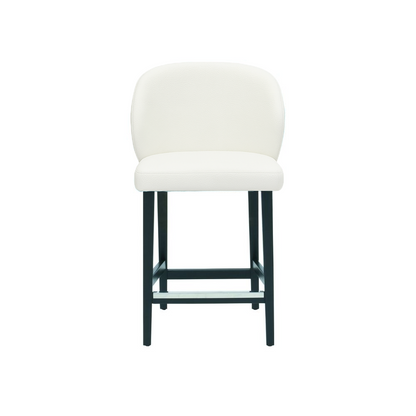 Scaun bar piele naturala VERDE | model CAPRICE