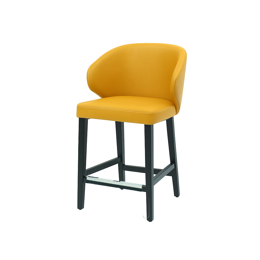 Scaun bar piele naturala ROSIE | model CAPRICE