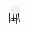 Scaun bar piele naturala BEJ | model CAPRICE