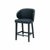 Scaun bar piele naturala BEJ | model CAPRICE