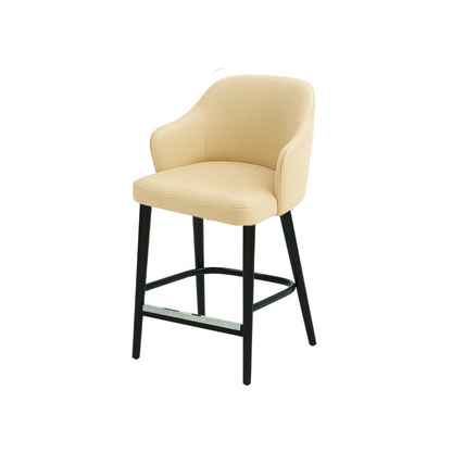 Scaun bar piele VERDE | model ZEUS