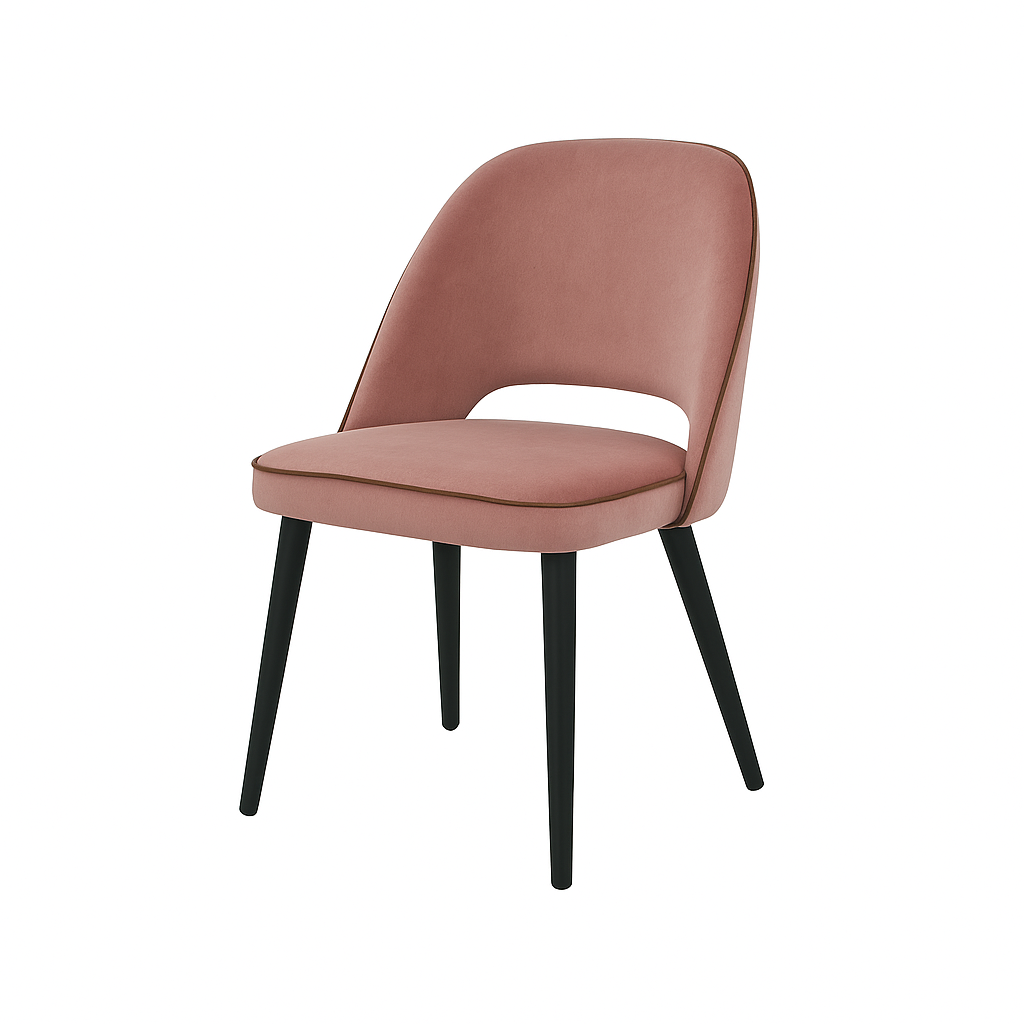 Scaun catifea BORDO | model GABE