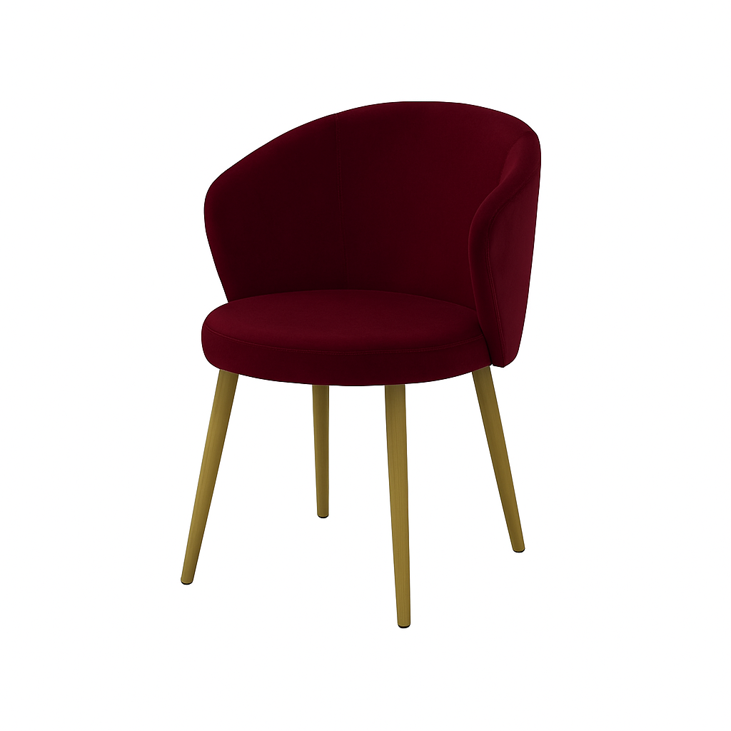 Scaun catifea GALBENA | model JAY