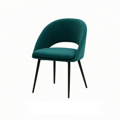 Scaun catifea ROZ | model LAVA